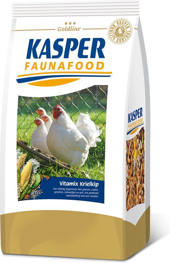 Kasper Faunafood Kasper Goldline Vitamix Krielkip - Kippenvoer - 3 kg