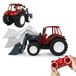 Lindner Geotrac 1:16, fréquence 2,4 GHz, chargeuse frontale, couleur rouge