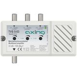 Axing TVS 5-03 meervoudige versterker 33 dB antenneversterker 3-voudige radio TV FM DAB+ DVB-T2
