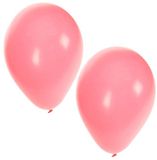 Bellatio Decorations ballonnen - lichtroze - 300 stuks
