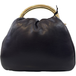 Gaelle Poche. Poignée anneau femme Gaelle GAACW03007-NERO Noir