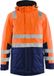 Blåkläder parka haute visibilité hiver 4495-1987 - Haute visibilité orange/bleu marine - M