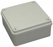 Natte Pawbol S-Box Serie Opbouwdoos - 100x100x50mm - IP65 - Grijs