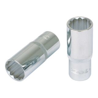 KS Tools 1/2" CHROMEplus Hexagon Socket, Long, 19mm