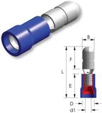 Tirex Rondstekker PVC Easy Entry 1,5 ~ 2,5mm² B=5mm 25st.
