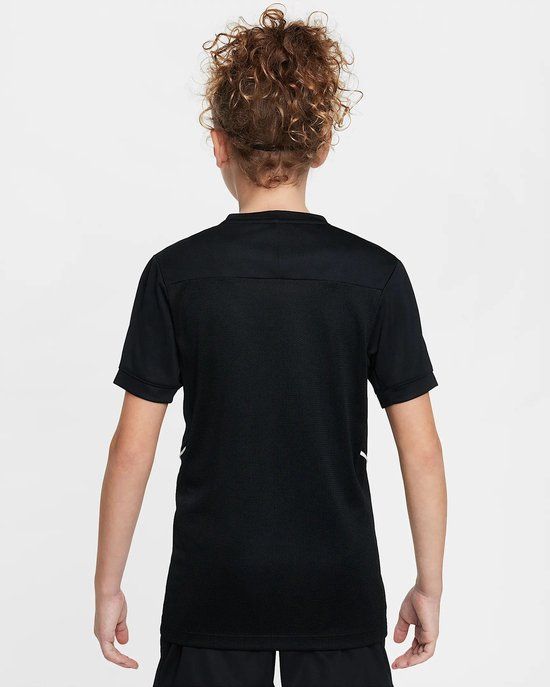 Nike Academy25 Dri-FIT T-shirt voor kinderen, uniseks, zwart, wit