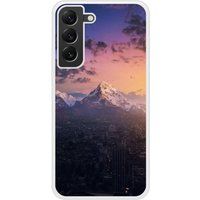 Samsung Beschermende siliconen case compatibel met Galaxy S22 Plus Urban Mountains