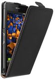 mumbi Flip Case voor Sony Xperia Z2 Flip Style zwart