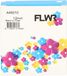 FLWR - Dymo 45010 Noir sur Transparent Ruban d'étiquettes