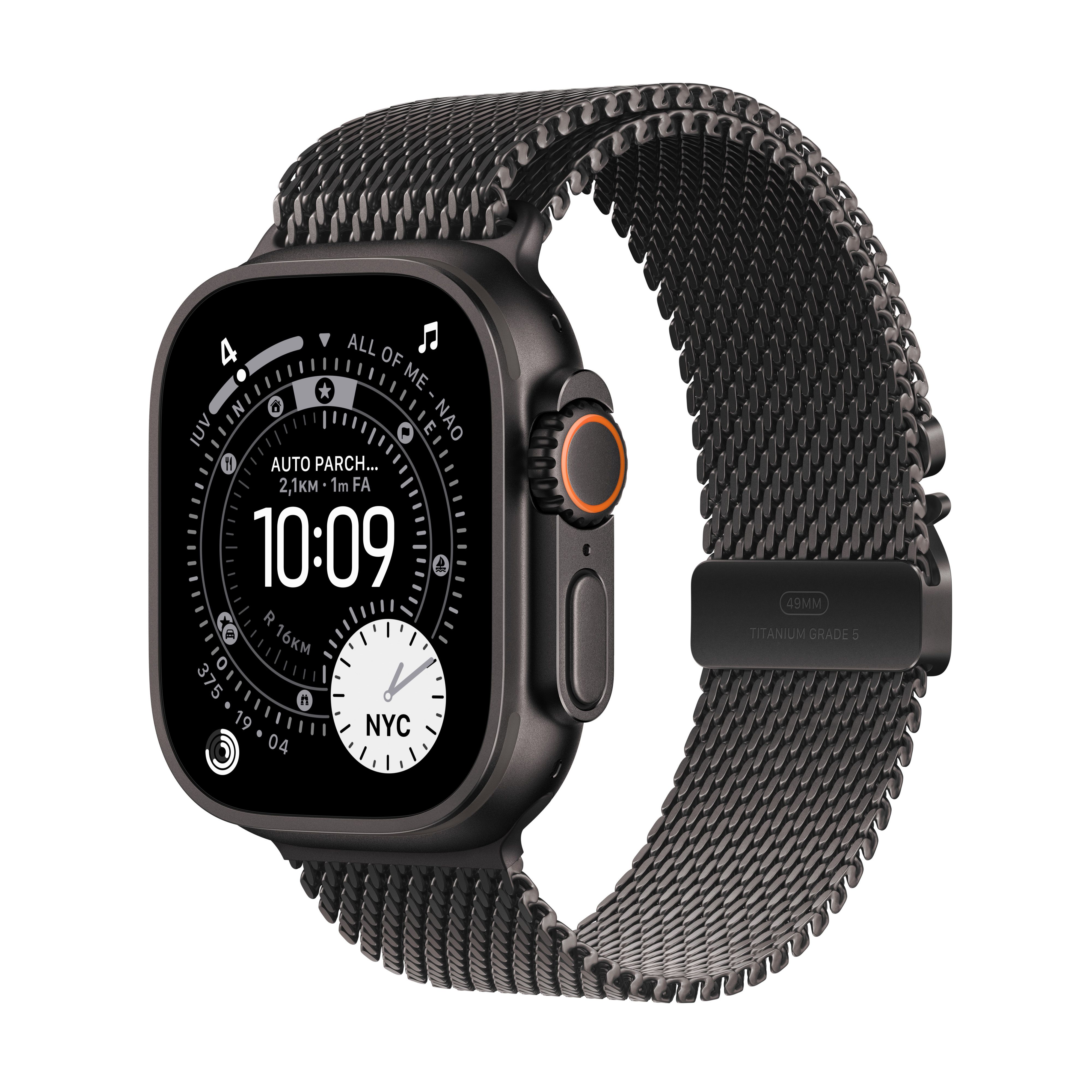 Apple Watch Ultra 3 49mm OLED 5G Zwart GPS