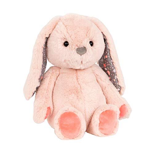 B Toys by Battat BX1825EZ Happy Hues Butterscotch zacht en knuffelig pluche konijn knuffel knuffelen dieren konijn voor baby's, peuters en kinderen