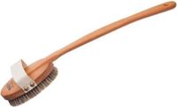 Redecker Wellfit badborstel met afneembare steel - Lichaamborstel - Beukenhout - Bruin
