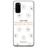 ERT GROUP Samsung S20 FE / S20 FE 5G hoes origineel en officieel gelicentieerd Babaco motief Positive Vibes 003