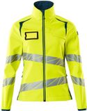 Mascot Accelerate Safe Softshell veste 19012-143 - haute visibilité jaune/petrole foncé - L