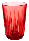APS 10510 Crystal Tritan drinkbeker, herbruikbaar, onbreekbaar, Made in Germany, 150 ml, rood
