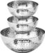 Secret de Gourmet bols à servir - Set 7x - Inox - D24/D13 cm