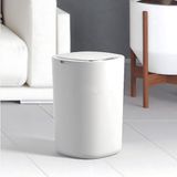Markenlos Bol Automatic Trash Bin with Sensor 12 Litre - Smart Sensor White Touchless Waste Bin with Lid Waterproof - Intelligent Trash Bin for Kitchen Bathroom Office