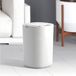 Markenlos Bol Automatic Trash Bin with Sensor 12 Litre - Smart Sensor White Touchless Waste Bin with Lid Waterproof - Intelligent Trash Bin for Kitchen Bathroom Office