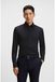 Hugo Boss BOSS Hank slim fit overhemd - popeline - blauw - Strijkvriendelijk - Boordmaat: 37