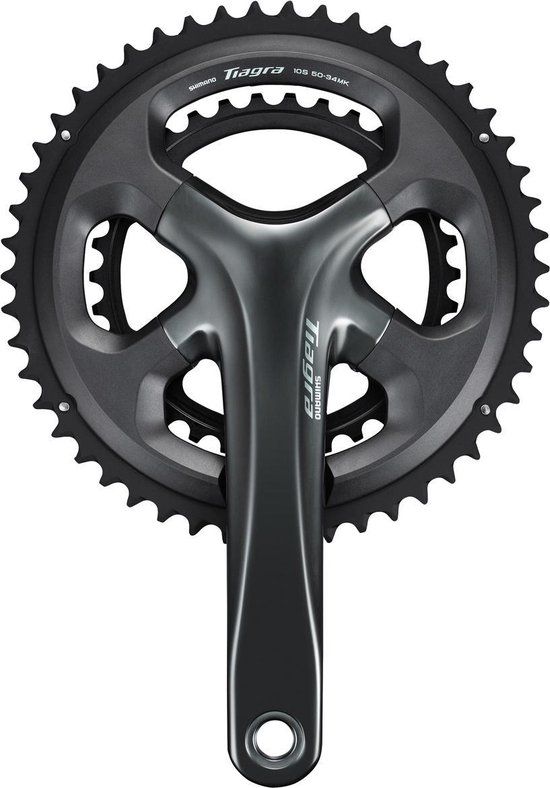 Shimano Tiagra FC-4700 Crankstel - 2x10 speed - 172.5mm - 50/34 - Zwart