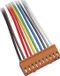 BKL Electronic 072539-O Connecteur femelle avec câble Nombre total de pôles 4 1 pièce(s)