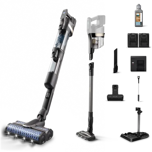 Philips PerfectCare 6000-serie AquaTrio Snoerloze stofzuiger en dweil - Refurbished XW9465/11R1