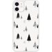 Apple iPhone 12 Housse de protection en silicone - Élégant pin