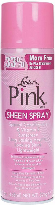 Luster's Pink Brand Luster s Pink Sheen Spray