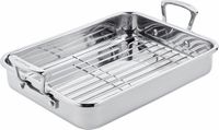 Scanpan Impact Braadslede - 42 x 26 cm - Inox