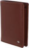 Golden Head Leren portemonnee Polo RFID Protect Kombischeintasche 1348 Cognac