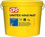 Sps Unitex 4040 Muurverf - 4 Liter - Mat - Wit (RAL 4040)