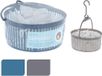 Ultra Clean Wasknijpermand met 50 wasknijpers - Grijs of Blauw
