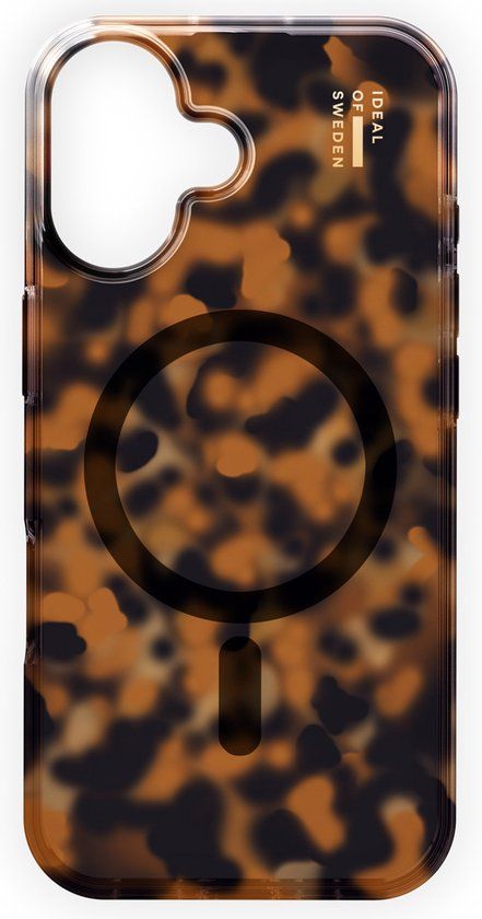 iDeal of Sweden Clear Case MagSafe geschikt voor iPhone 16 - Tortoise
