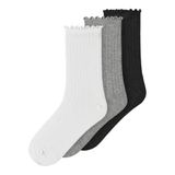 NAME IT KIDS sokken met ruches (set van 3)