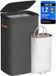 Songmics Wasmand, 100 L, Inktzwart