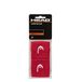 HEAD Uniseks volwassenen 2,5 zweetband, rood, eenheidsmaat