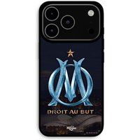 Maniacase Coque Pour iPhone 17 Pro OM logo bleu et dorée stade