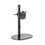 One for All Universele enkele monitorstandaard voor 13-32 inch - VESA 75/100 mm - hoogteverstelling - kantelen (90°), draaien (90°) en draaien (360°) - max. gewicht - 10 kg - zwart (DM2170)