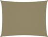 vidaXL Zonnescherm rechthoekig 2x3 m oxford stof beige