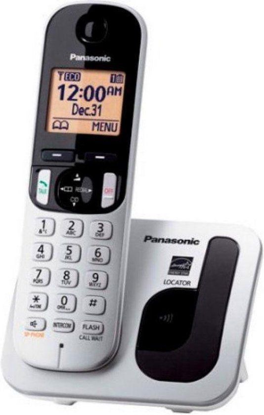 Panasonic KX-TGC210 - Draadloze telefoon - Zwart
