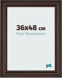 yd. Fotolijst 36x48 cm - Eiken Donker - MDF - Lazio