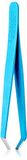 3 Claveles 12281 Hair Removal Tweezers Crab Tip 9cm Blue