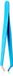 3 Claveles 12281 Hair Removal Tweezers Crab Tip 9cm Blue