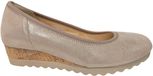 Gabor 82.641.12 Pumps Leer Beige Dames Sleehak - Beige/Goud - 40