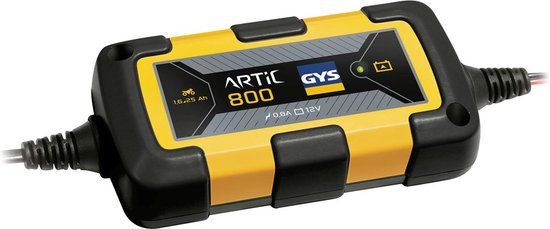 GYS ARTIC 800 Acculader - 12V - 0.8A - Voor Auto, Motor, Boot & Bromfiets
