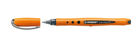 Stabilo Worker Rollerball Pen 0.5mm Black Orange