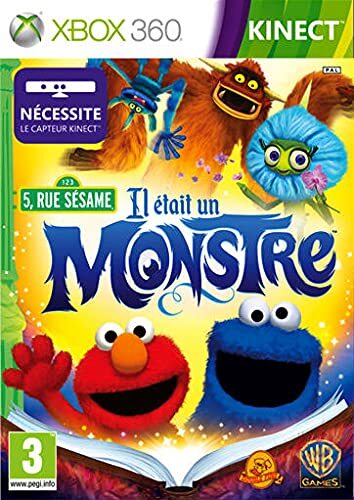 Warner Bros. Interactive Kinect Sesame Street Once Upon A Monster Game XBOX 360 (French Packaging)