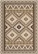 Safavieh Vloerkleed Tikota in- & outdoor Crèmekleurig Polypropyleen 122 x 170 cm