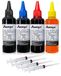 OEM HP, Canon, Epson, Brother Refill Ink - 400ml - 4 Colors