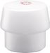 Halder Kunststofhamerkop | hoofd-d. 140 mm | superplastic wit middelhard | 1 stuk - 3207.141